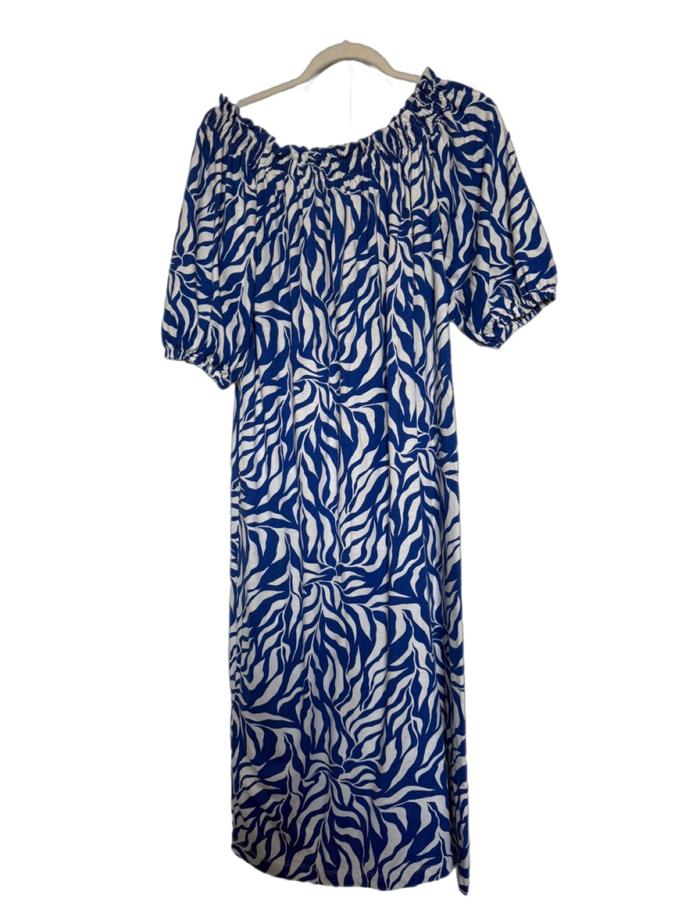 H&M blue/white dress